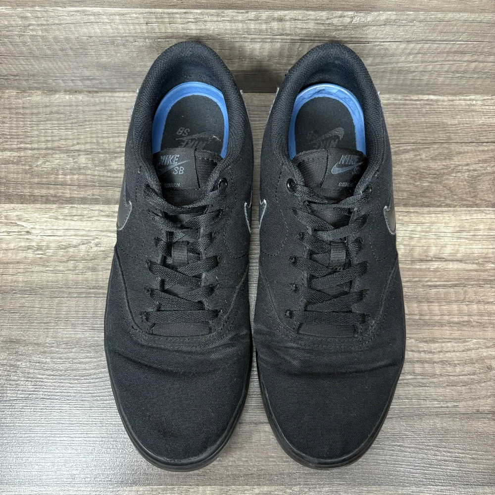 Nike SB Check Black Mens US Size 9 EUR 42.5 843896-002 Sneakers
